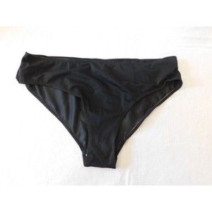 Unbranded Swim Bikini Womens Black Bathing Suit Bottom Plus Size 4XL